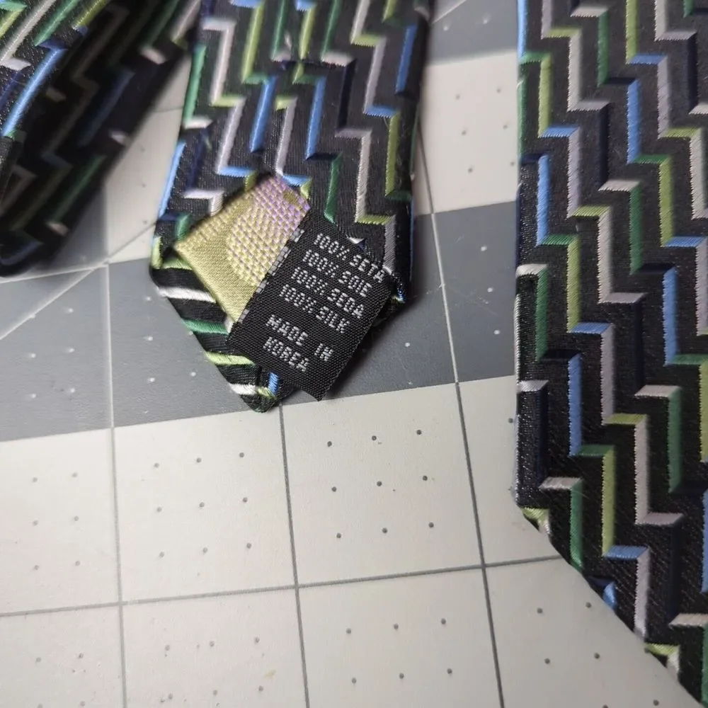 Roberto Villini Couture‎ Handmade Silk Tie Made In Korea